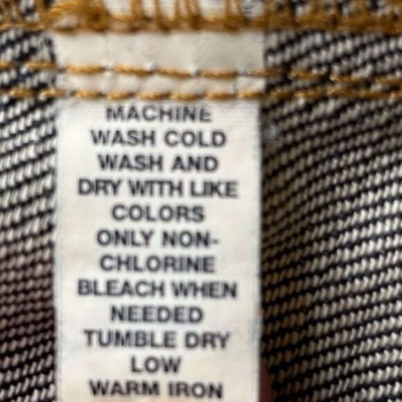 Vintage Y2K Gap Denim Jean Jacket Thrashed Distressed Grunge Size Small - Picture 15 of 16